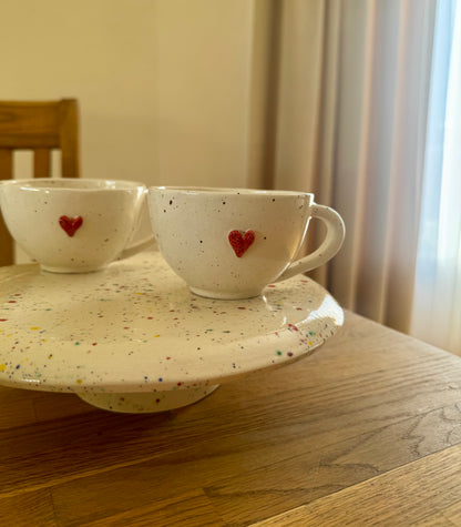 Keraminis puodelis kavai