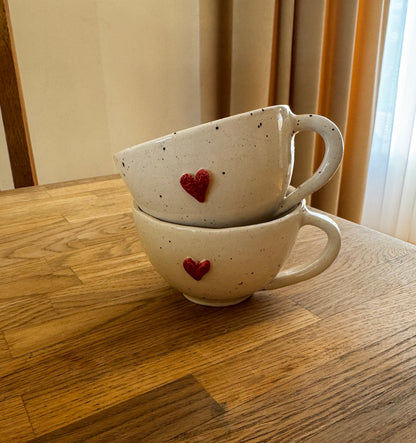 Keraminis puodelis kavai