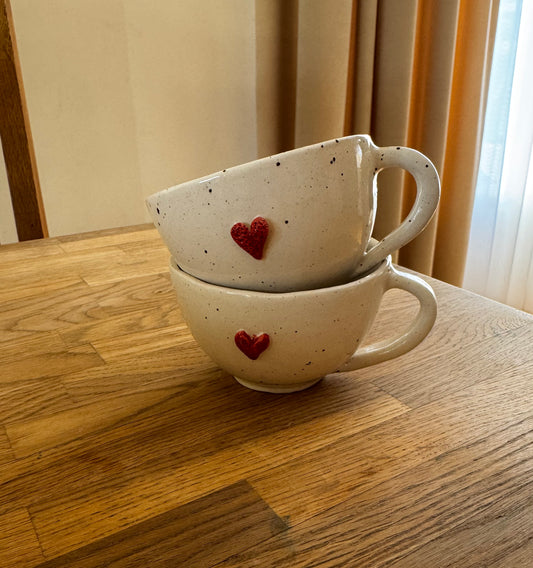 Keraminis puodelis kavai