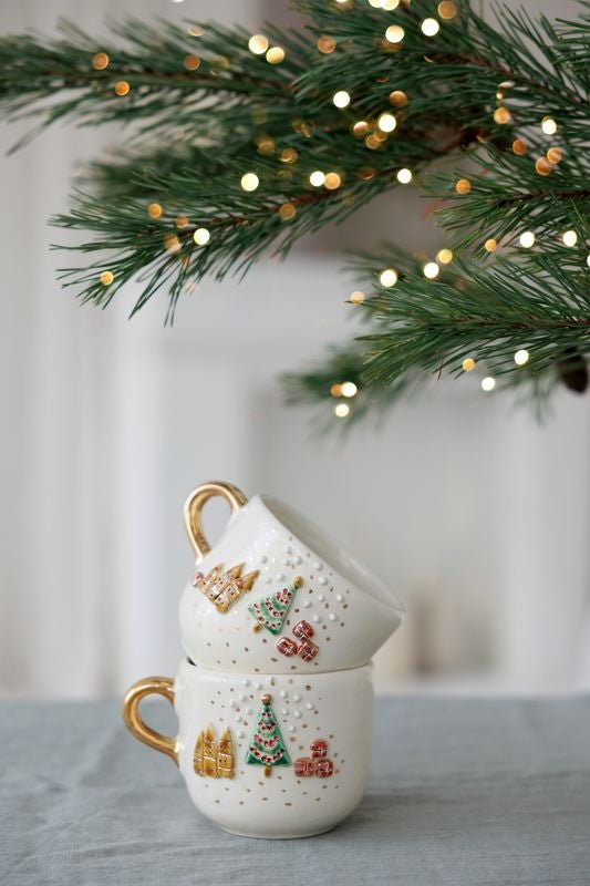 Keraminis puodelis ,,Kalėdos”