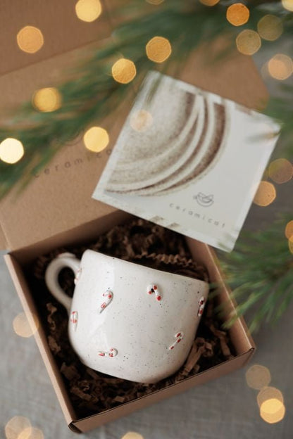 Keraminis puodelis ,,Saldainiai”