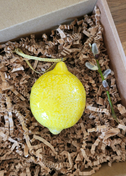Keramikinė dekoracija ,, Citrina "